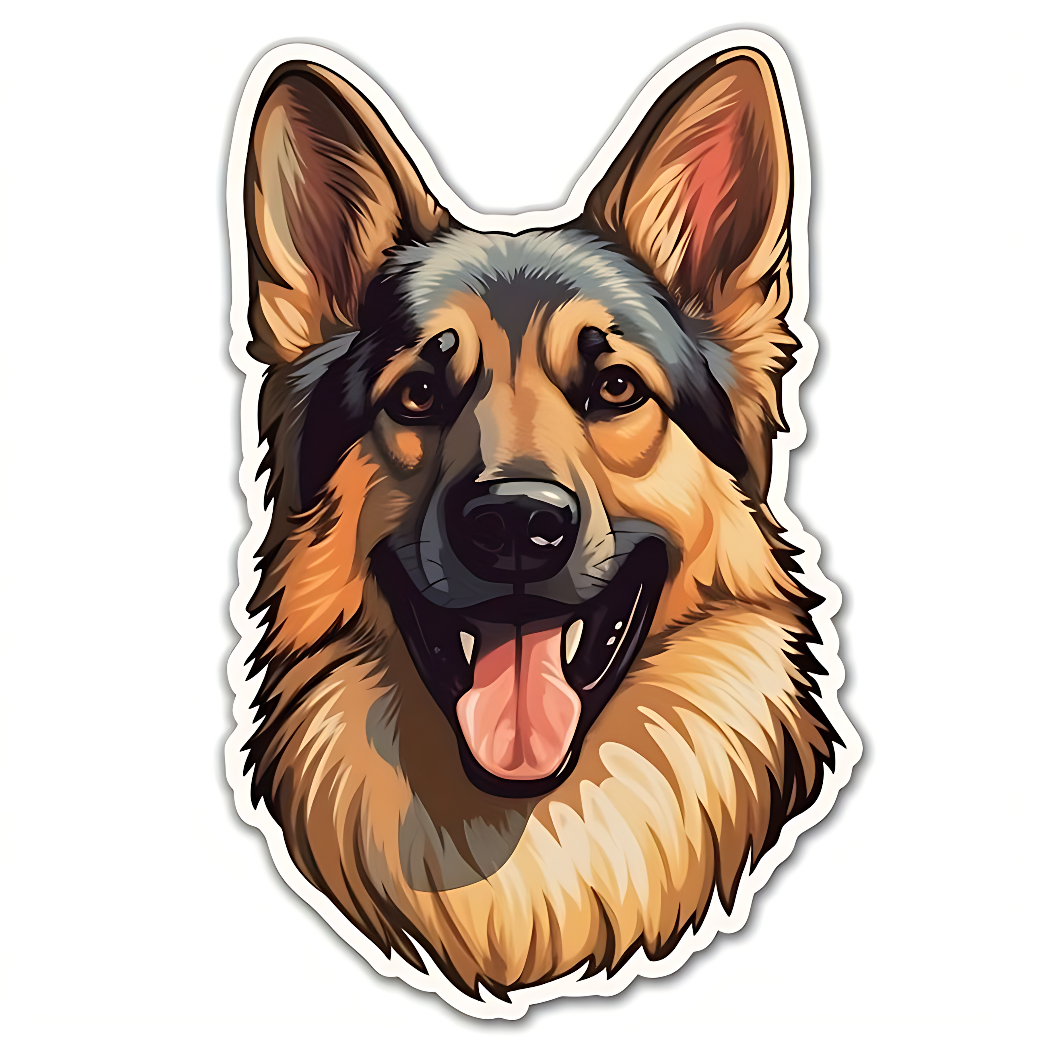 German Shepherd Dog Sticker