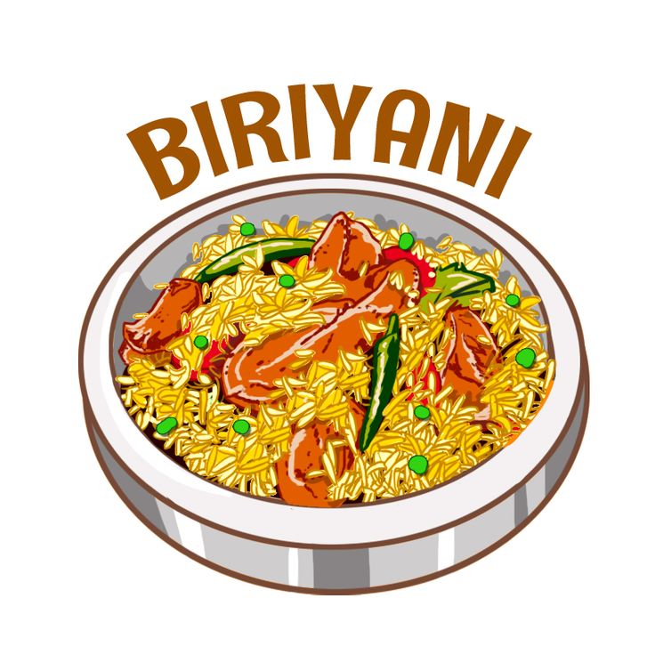 Biryani Sticker