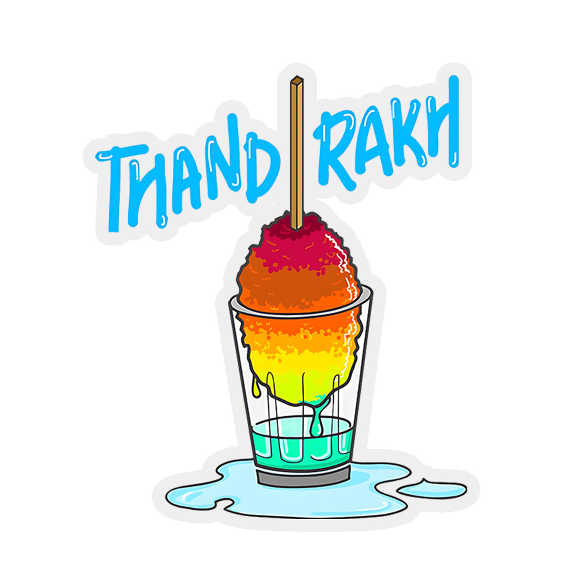 thand rakh sticker