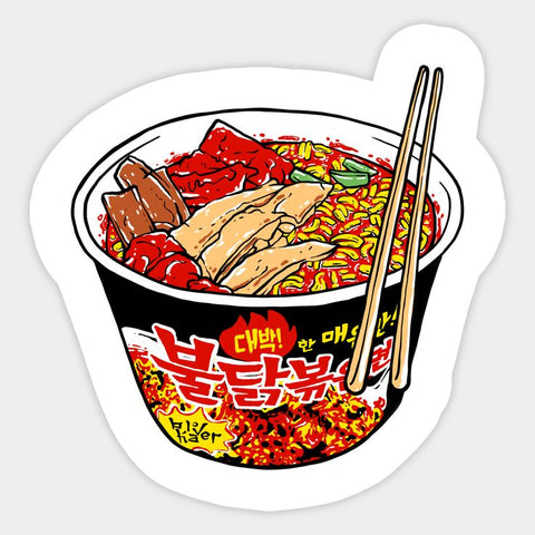 Samyang Korean Noodle Sticker