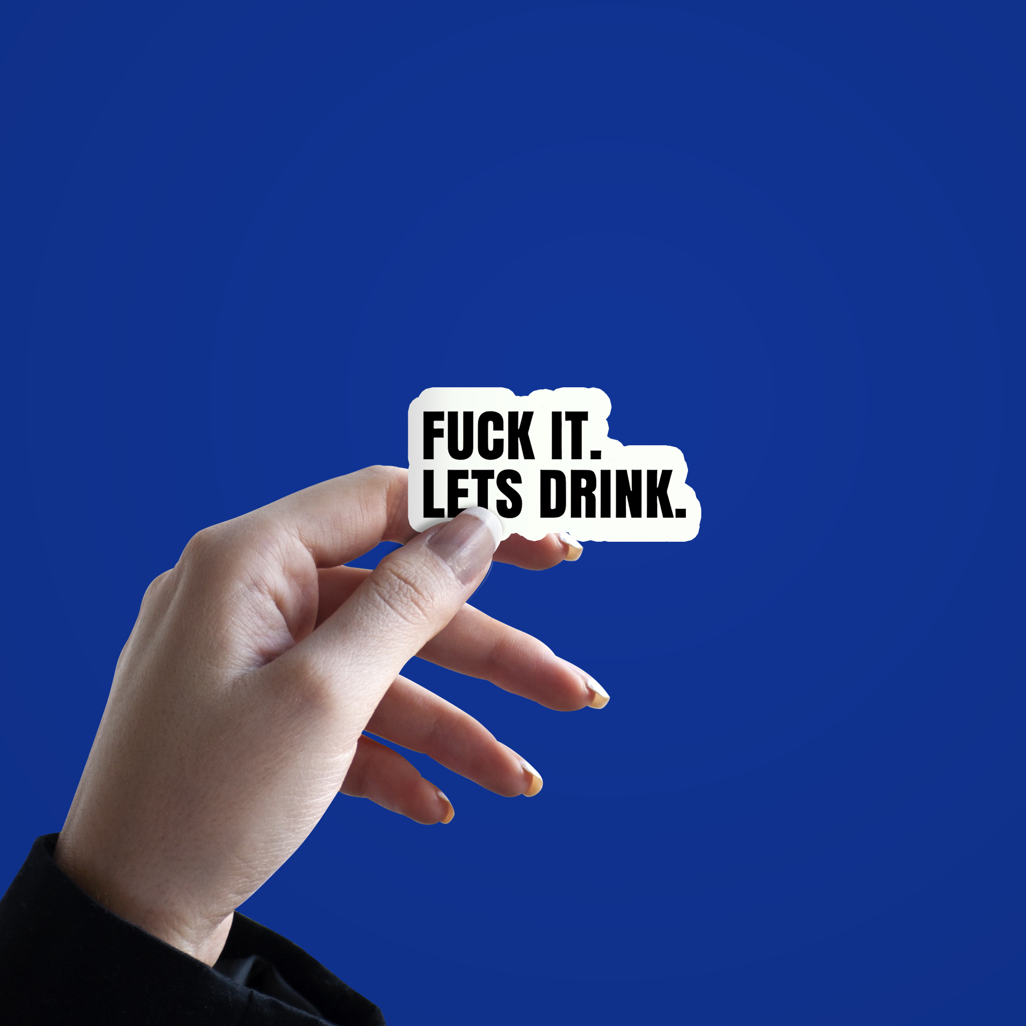 F_ck it lets Drink      Sticker