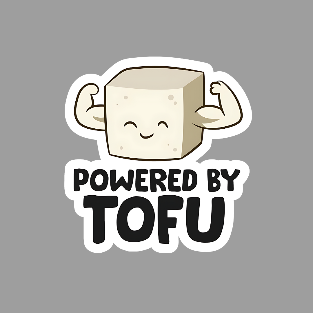 Powered By Tofu Sticker