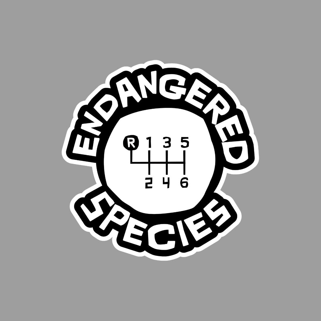 Endangered Species Sticker