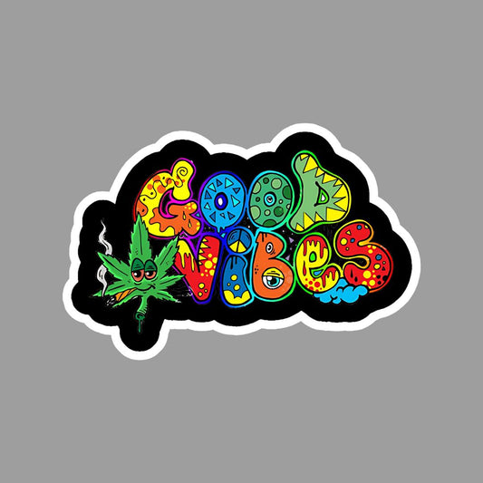 Good Vibes Trippy Sticker