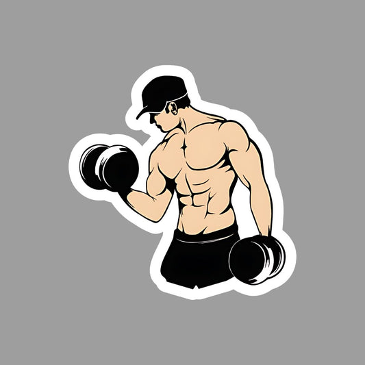 Gym Body Sticker