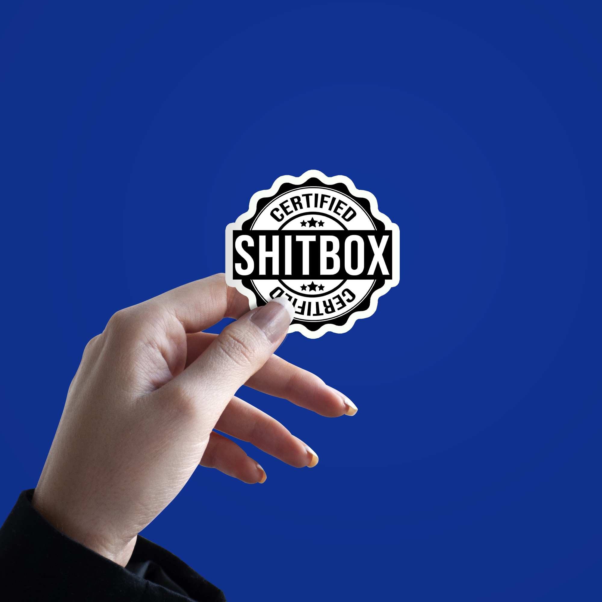 Certified Shitbox Sticker