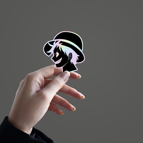 Monkey D. Luffy Holographic Sticker