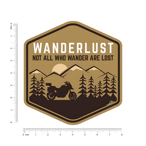 Wanderlust Sticker