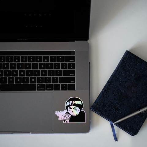 Rock Lee Holographic Sticker