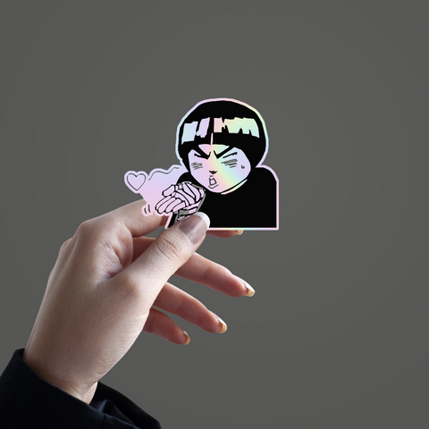 Rock Lee Holographic Sticker