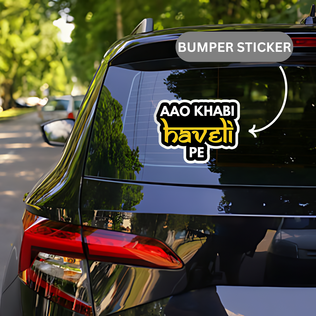 Aao Kabhi Haveli Pe Sticker