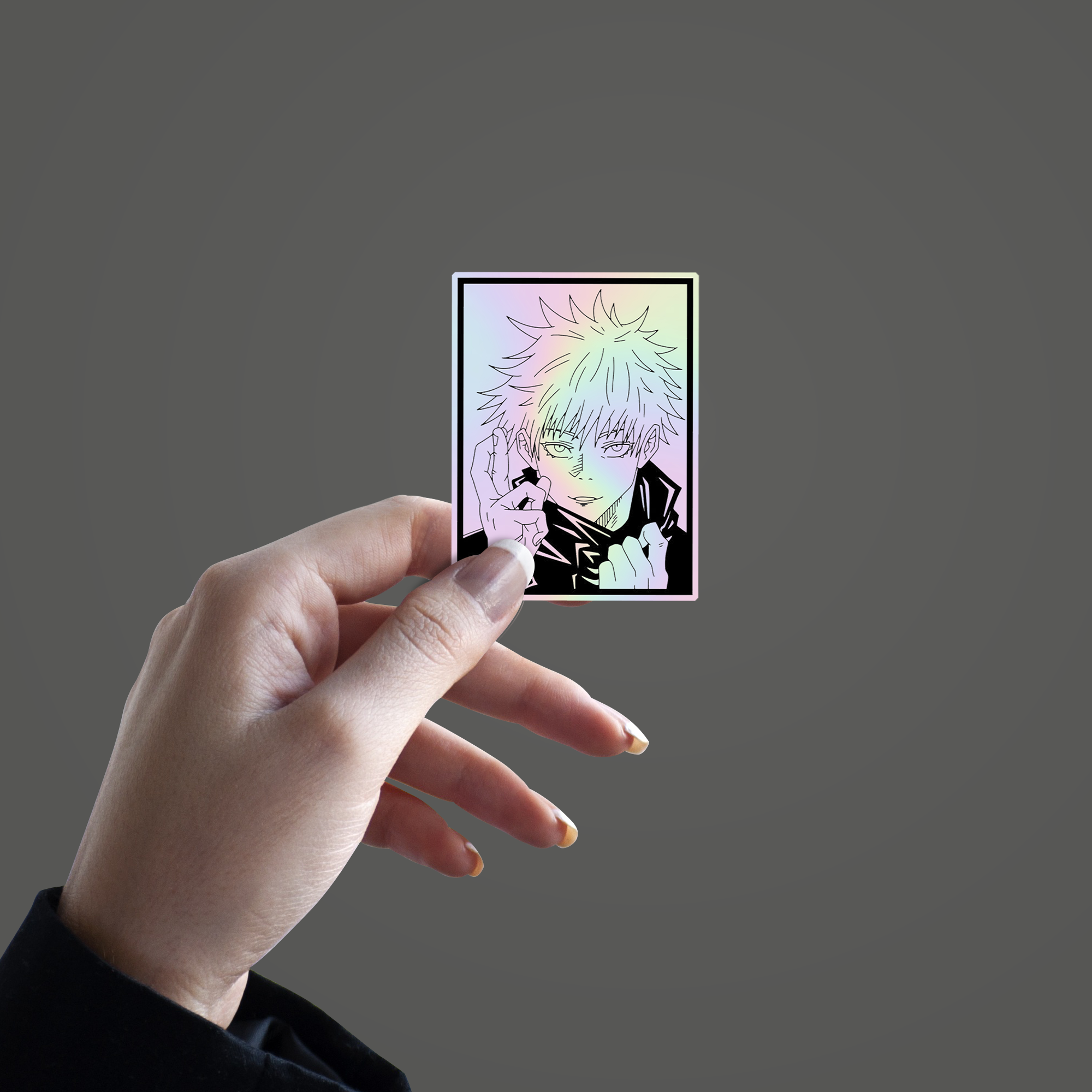 Satoru Gojo Holographic Sticker