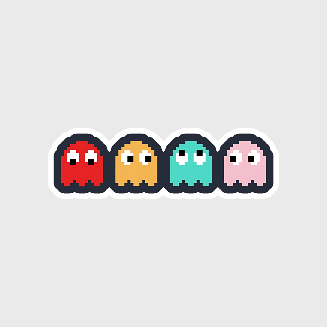 pacman sticker