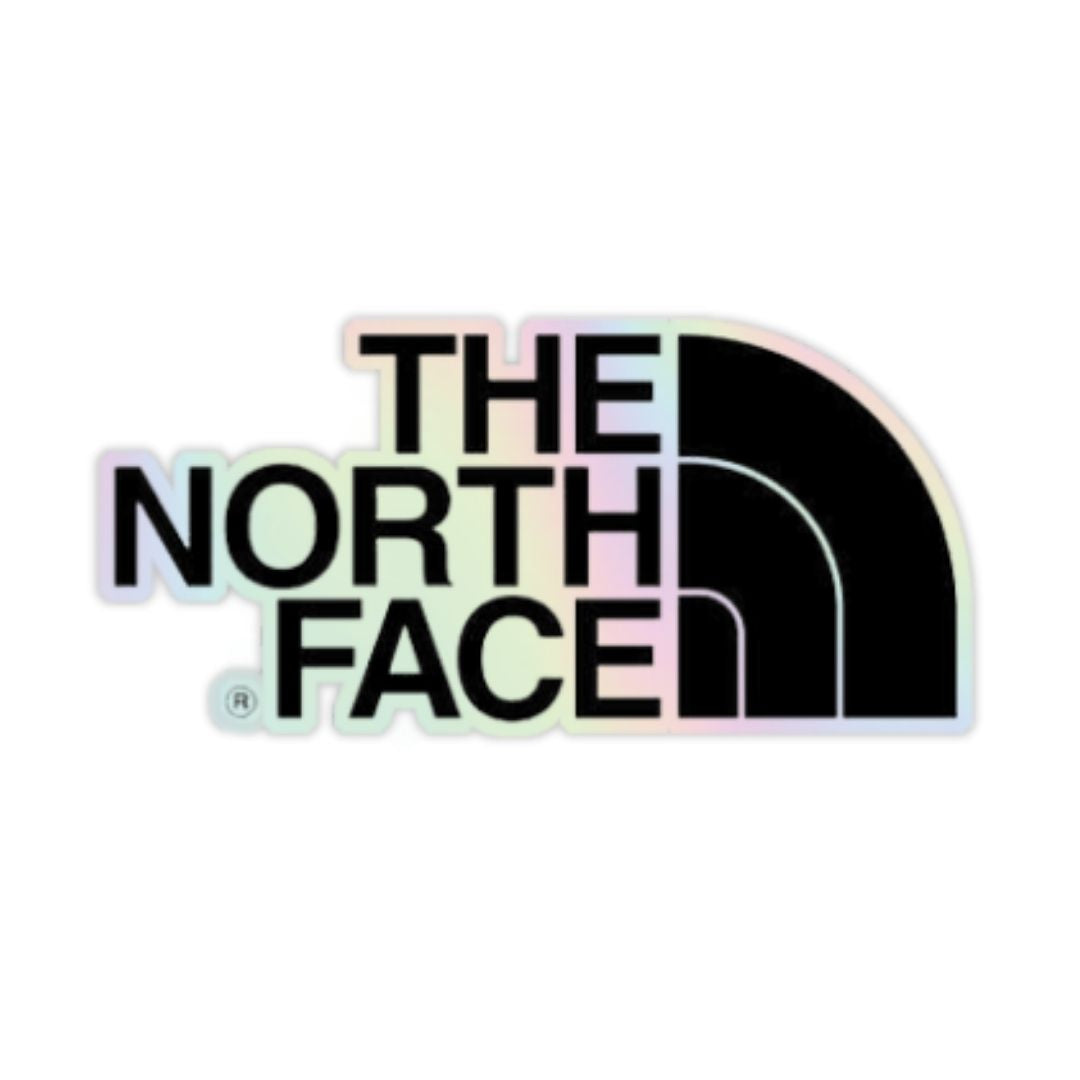 The North Face Holographic Sticker