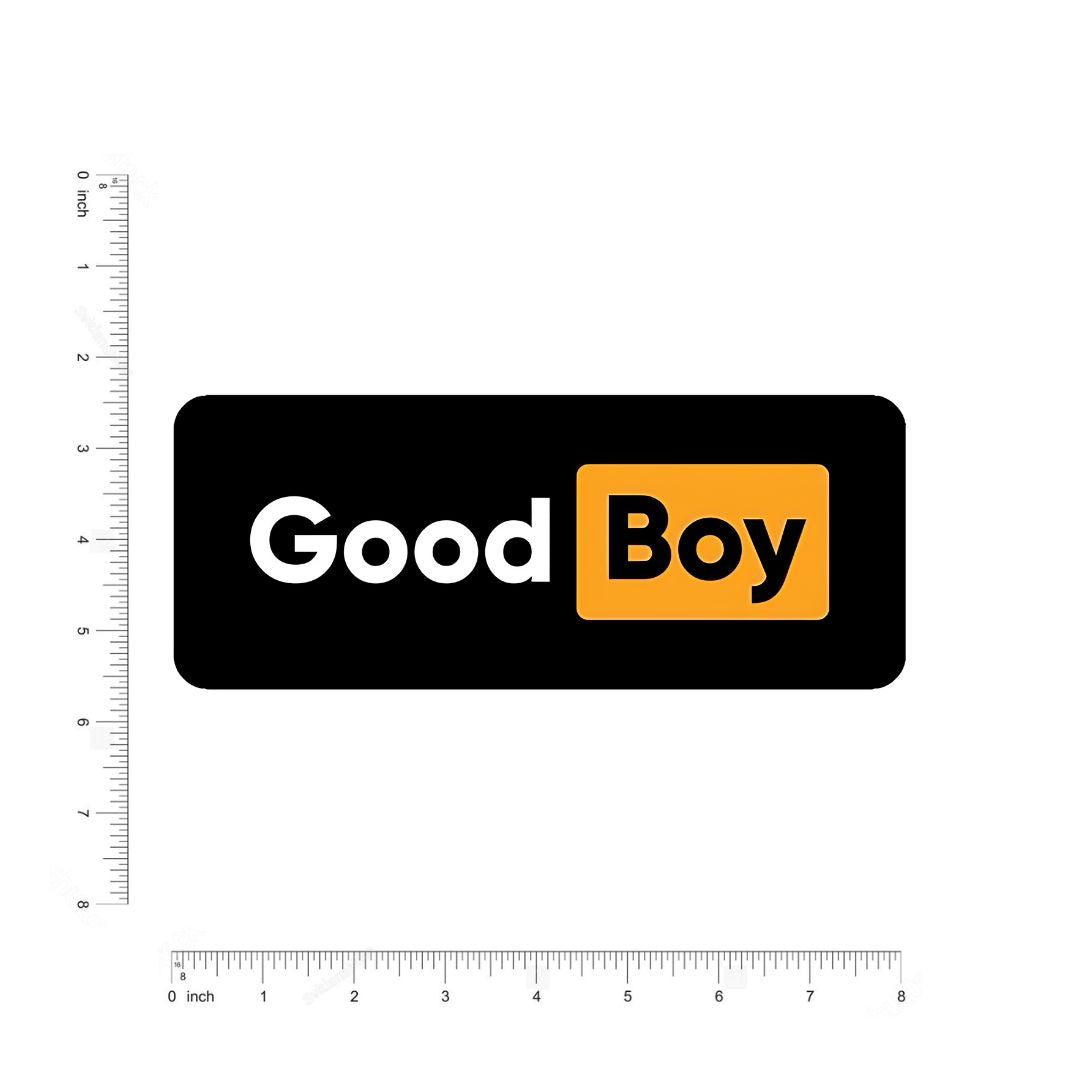 Good Boy Sticker