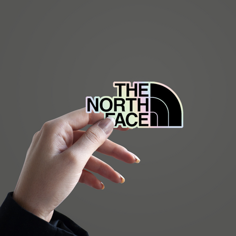 The North Face Holographic Sticker