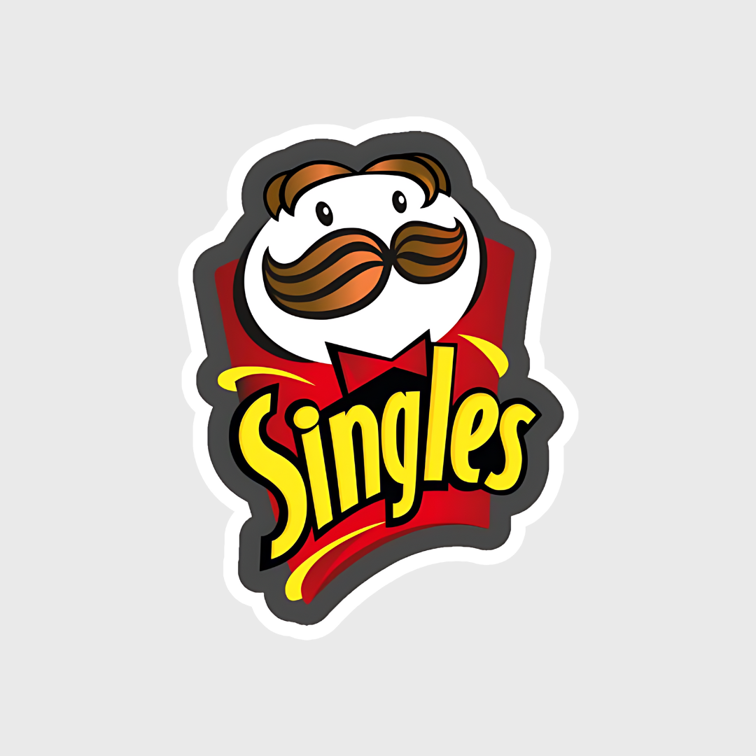 pringles meme singles sticker