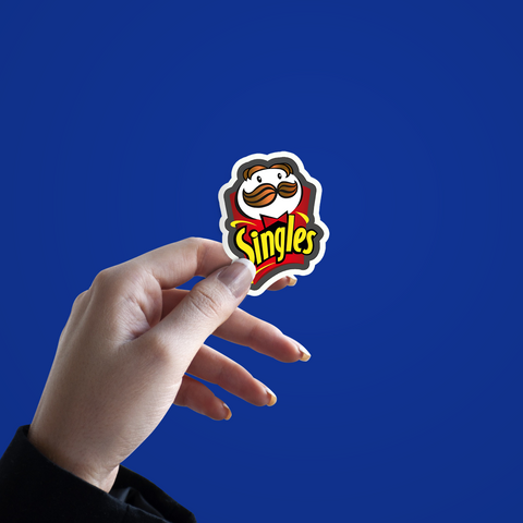 pringles meme singles sticker