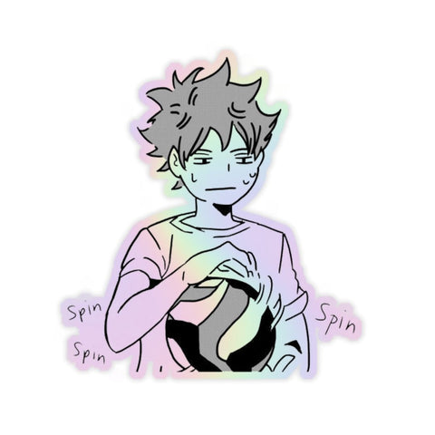 Hinata Shoyou Holographic Sticker