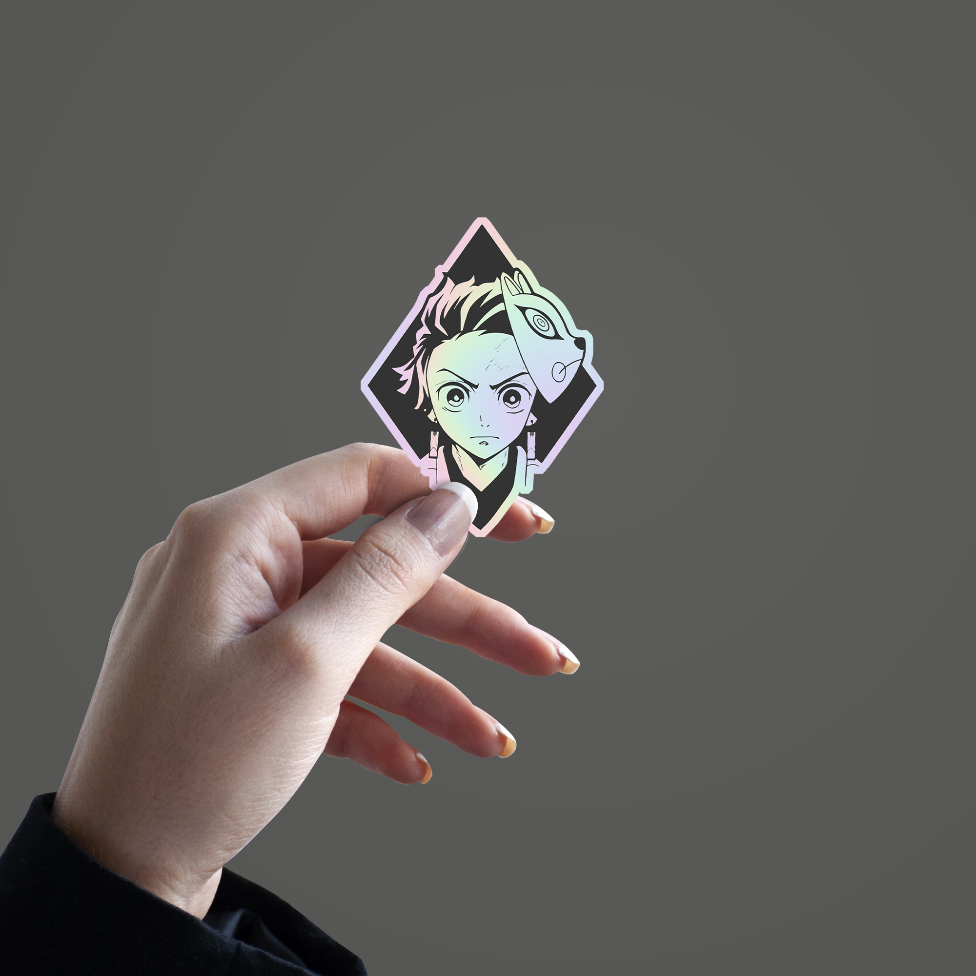 Kimetsu Holographic Sticker