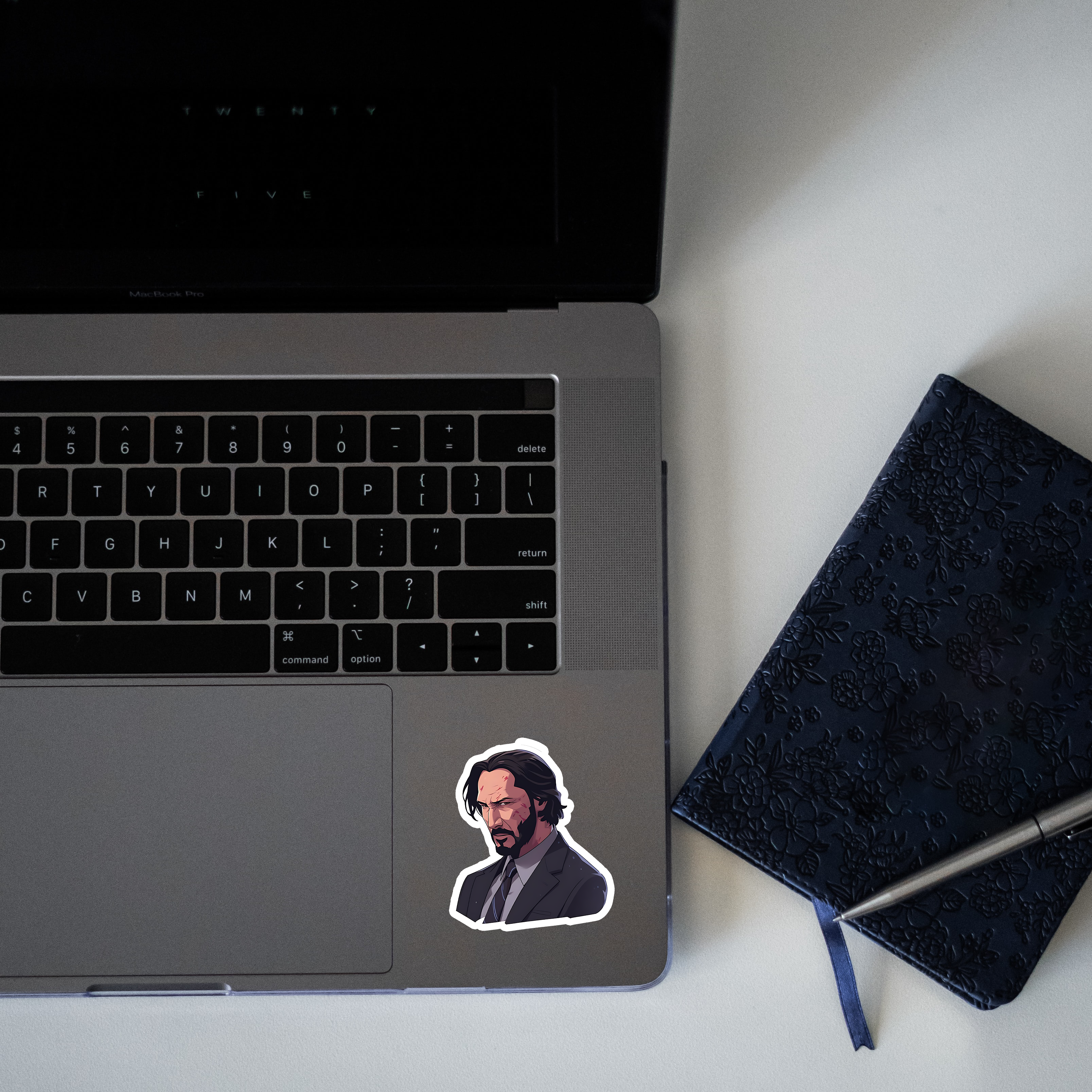 serious john wick sticker