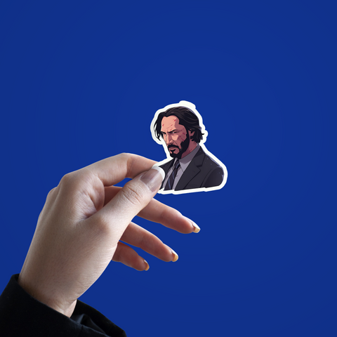 serious john wick sticker