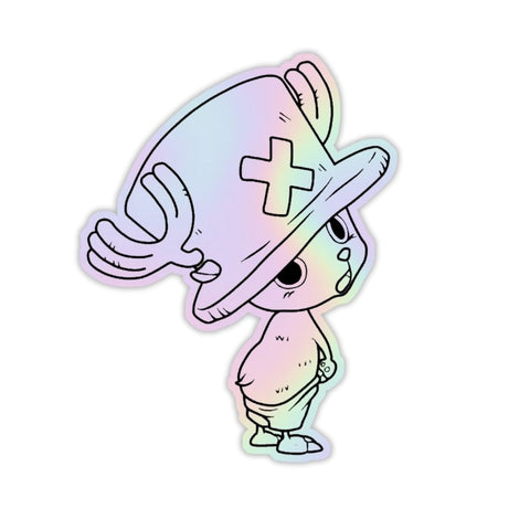 Tony Tony Chopper  Holographic Sticker