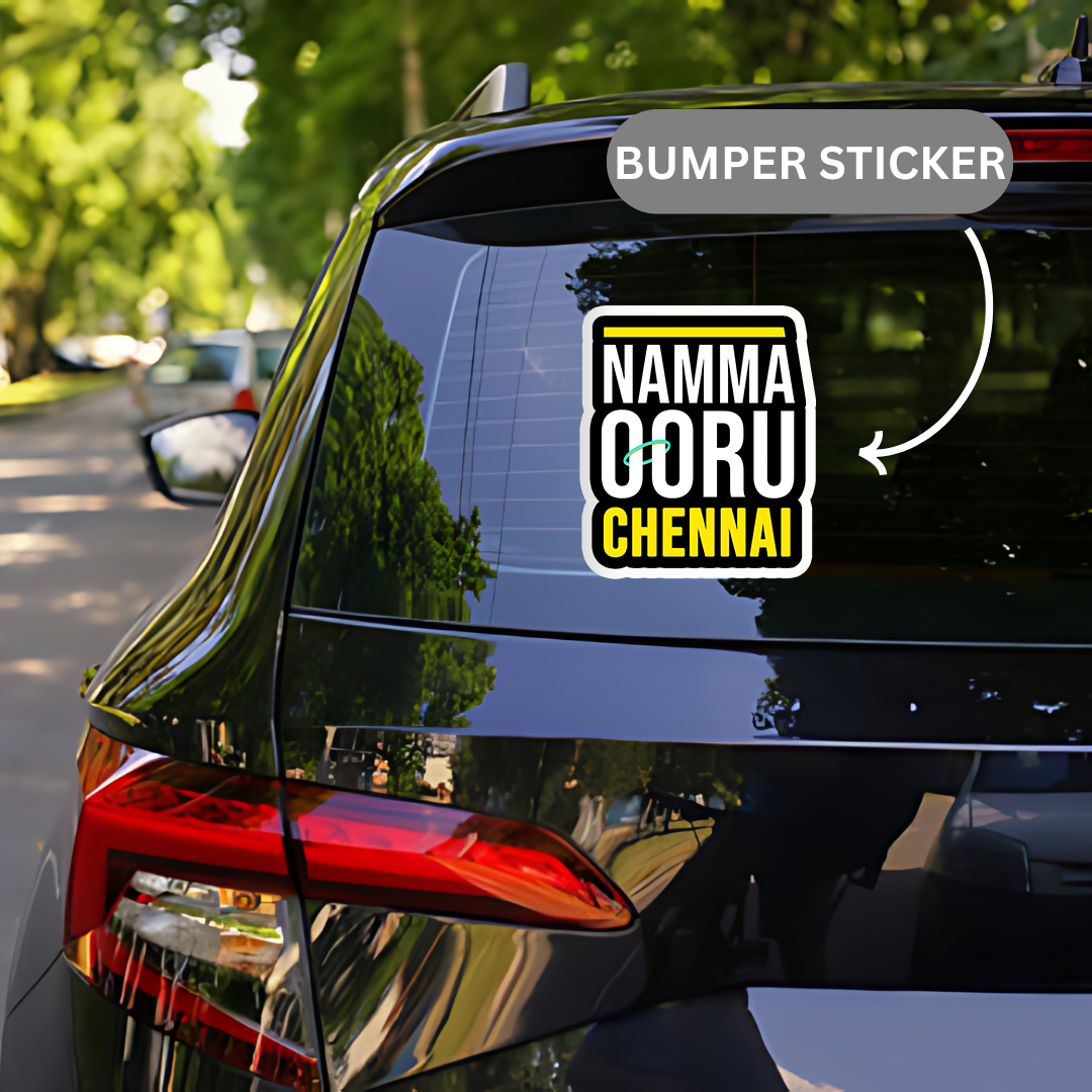 Namma Ooru Chennai Sticker