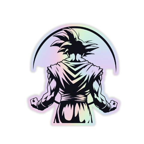 Son Goku Holographic Sticker