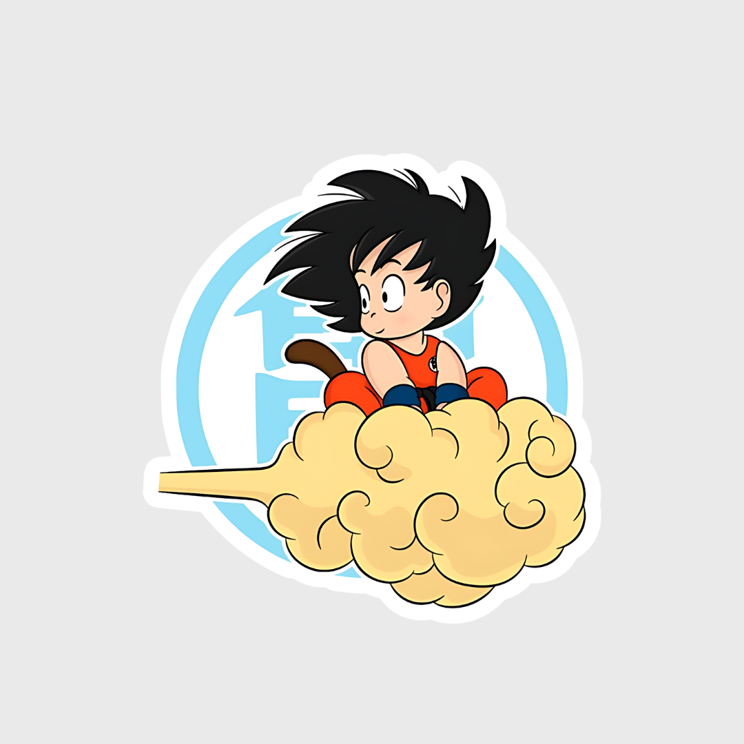 son goku kid v4 sticker