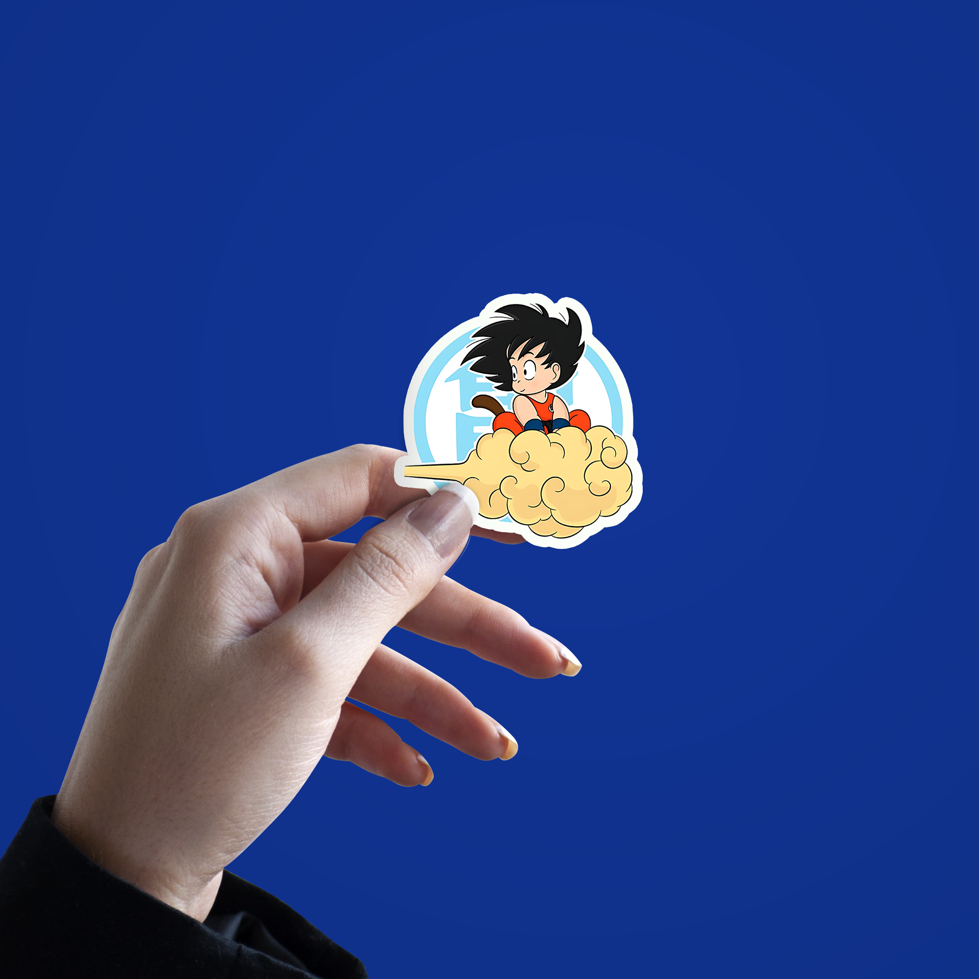 son goku kid v4 sticker