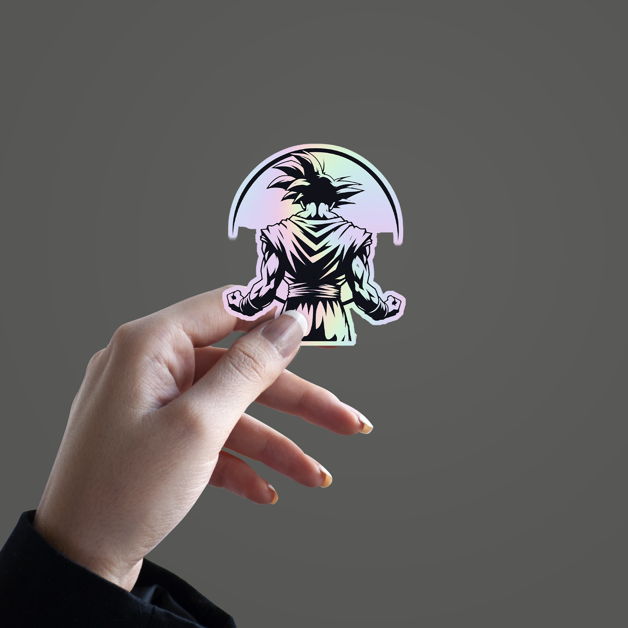 Son Goku Holographic Sticker