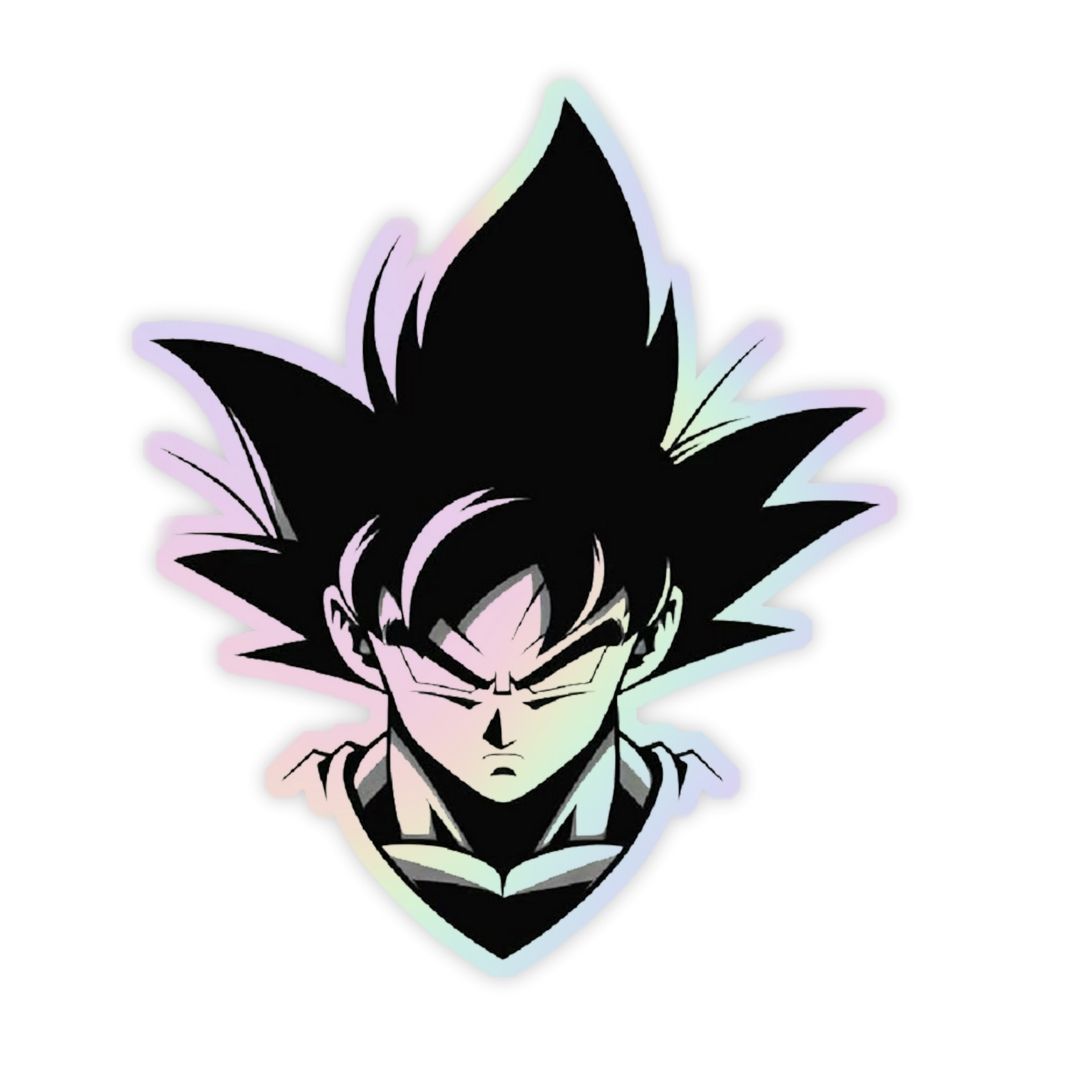 Son Goku v2 Holographic Sticker