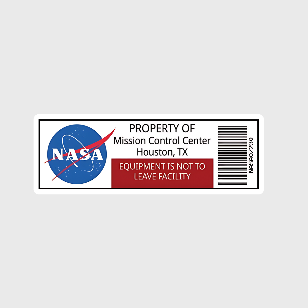 nasa card sticker