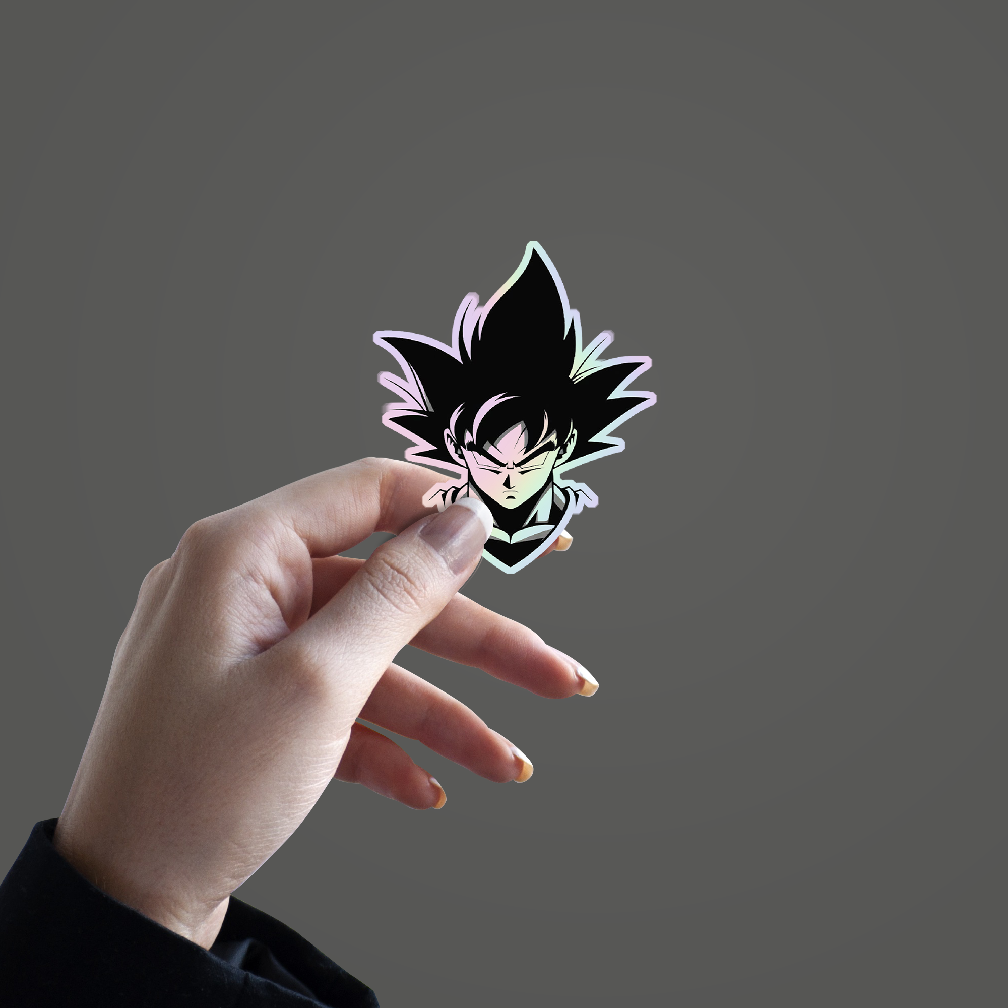 Son Goku v2 Holographic Sticker