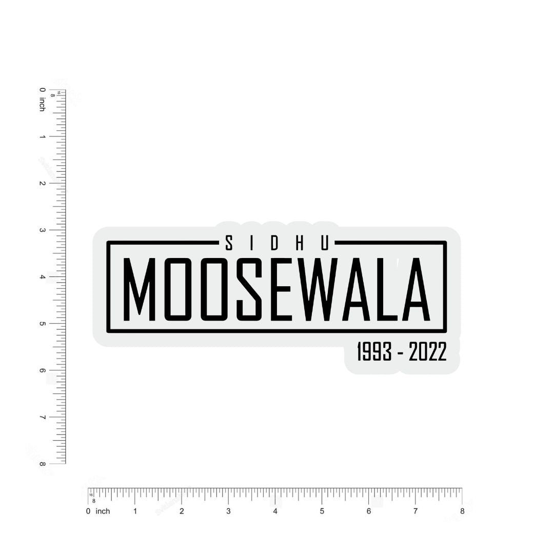 Sidhu Moosewala 1993-2022 Sticker