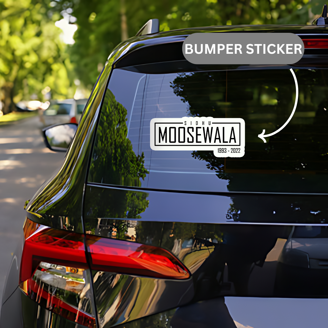 Sidhu Moosewala 1993-2022 Sticker