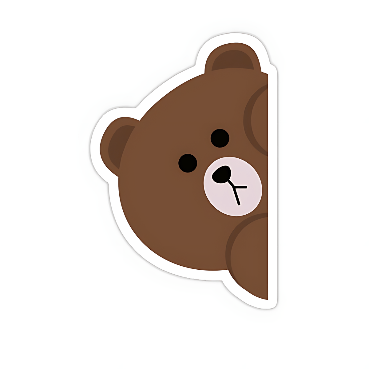 Brown Bear Sticker