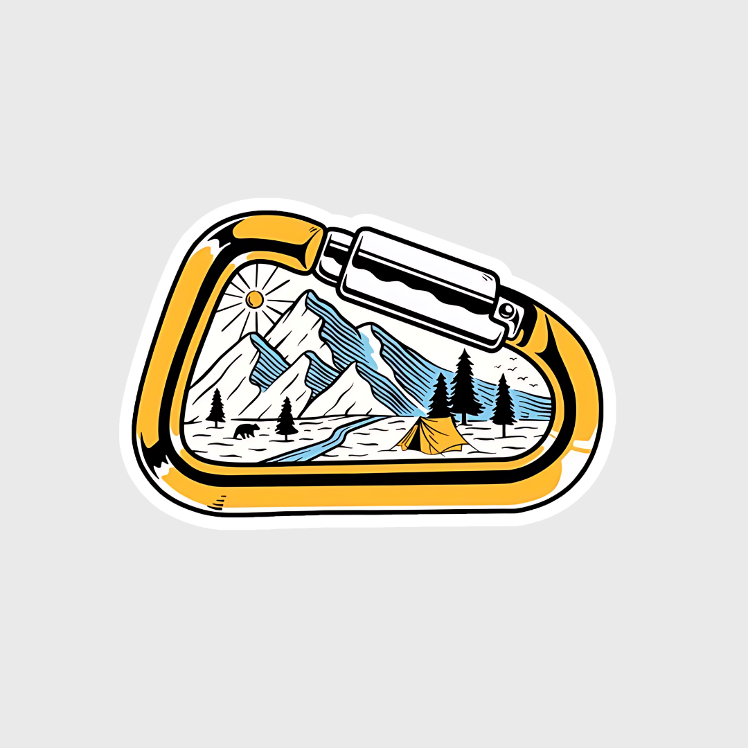 take a hike sticker