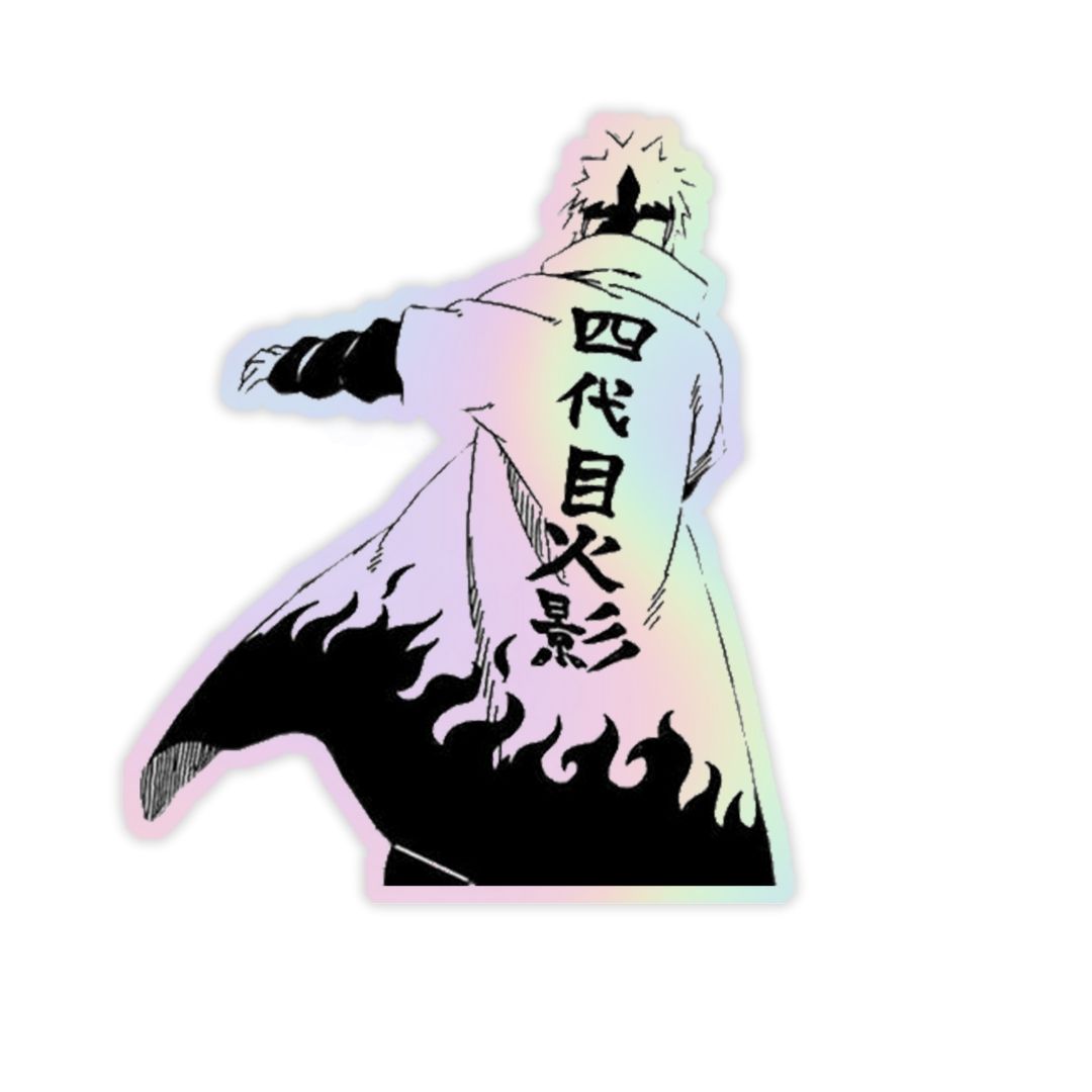 Minate Namikaze Holographic Sticker