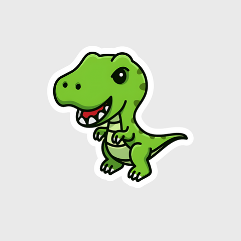 t-rex sticker