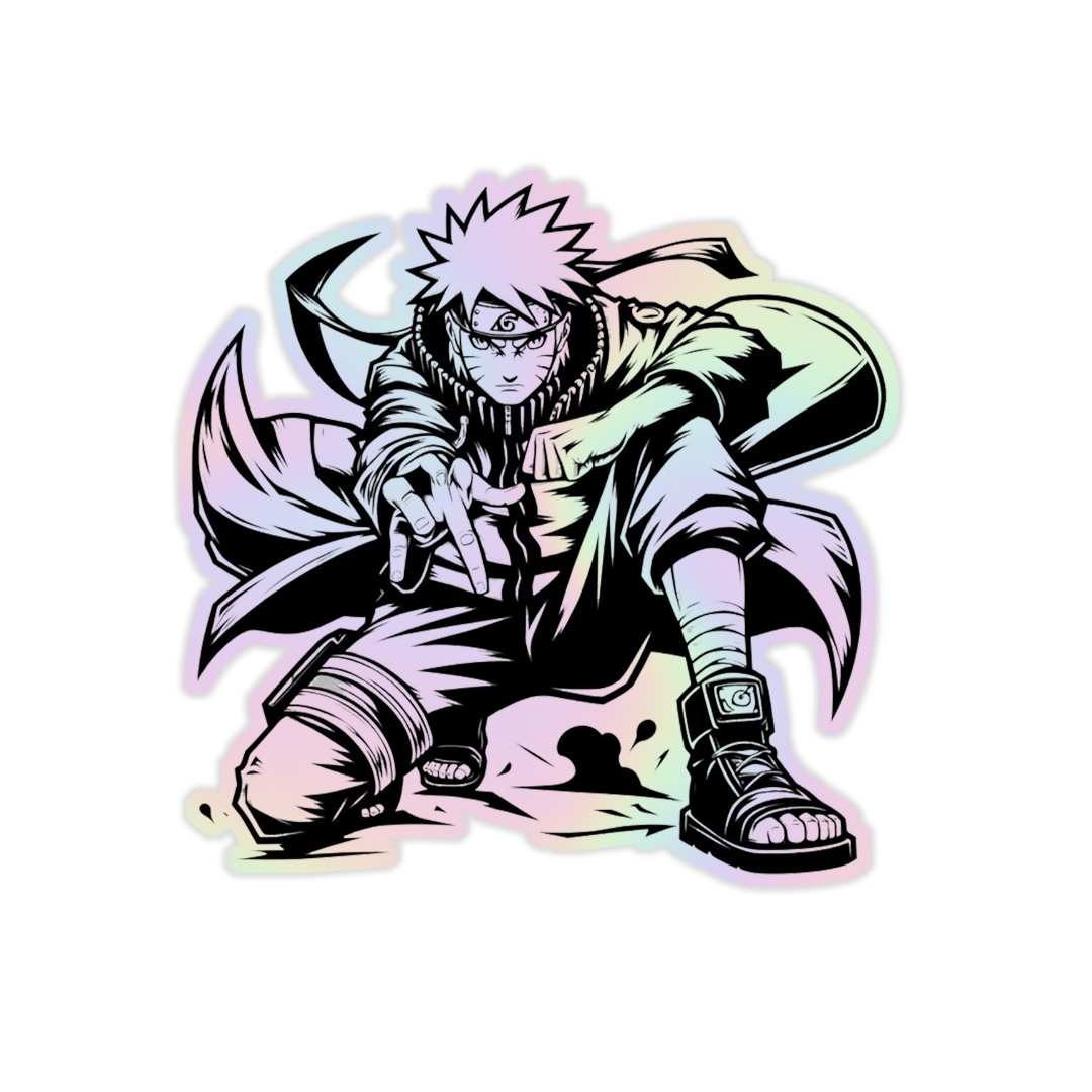 Naruto V2  Holographic Sticker