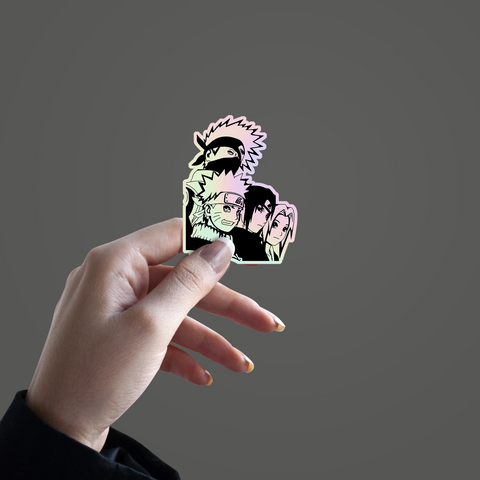 4 Hokage Holographic Sticker