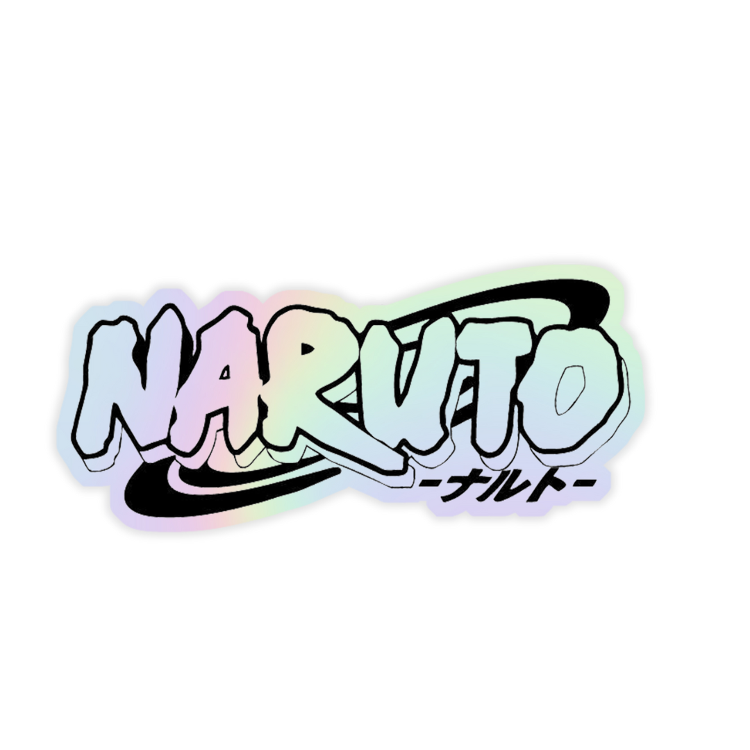 Naruto V6 Holographic Sticker