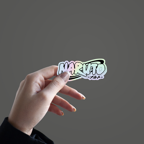 Naruto V6 Holographic Sticker