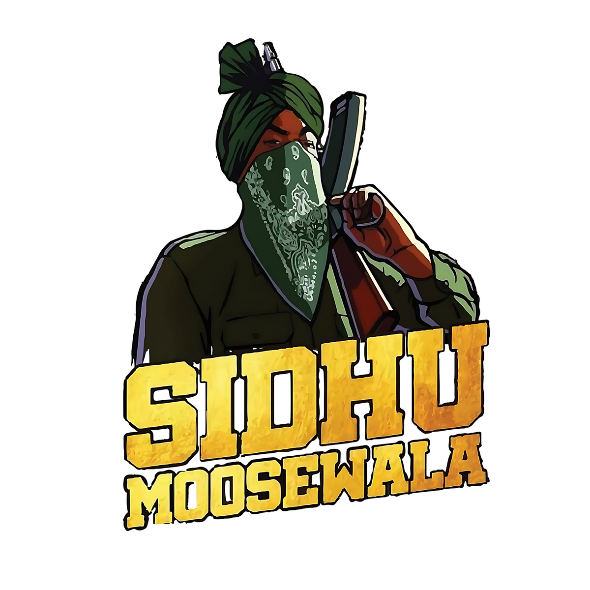 Sidhu Moosewala Sticker