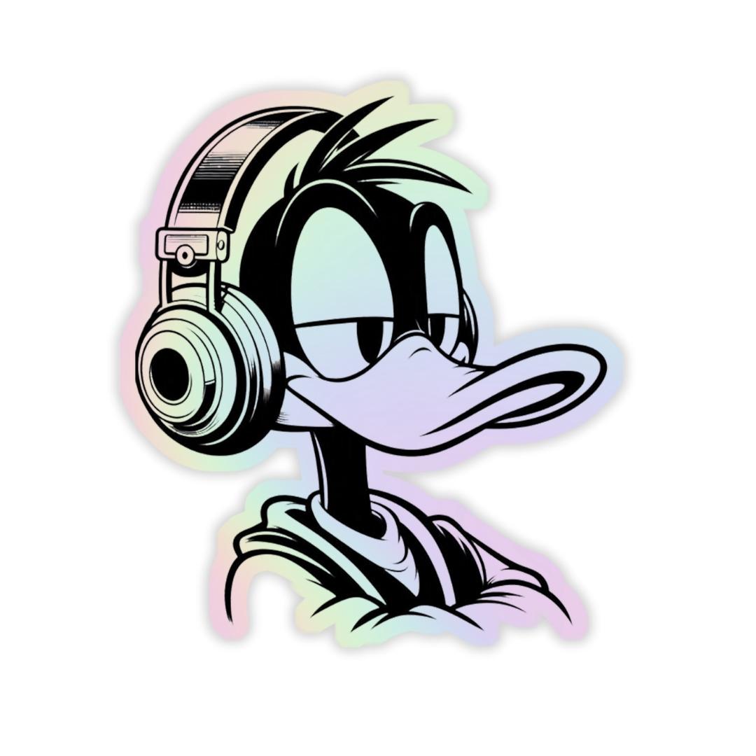 Daffy Duck  Holographic Sticker