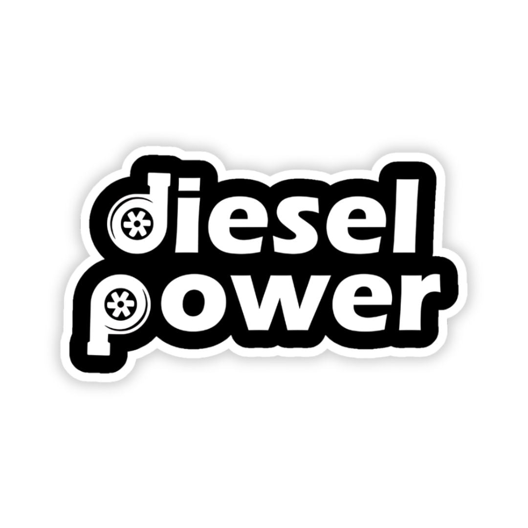 diesel power bumper sticker