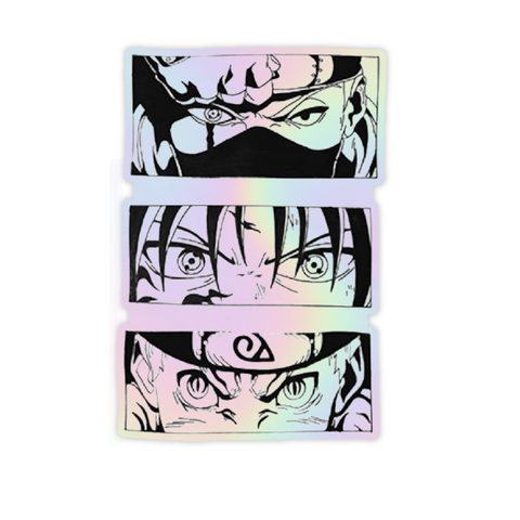 Naruto V9 Holographic Sticker