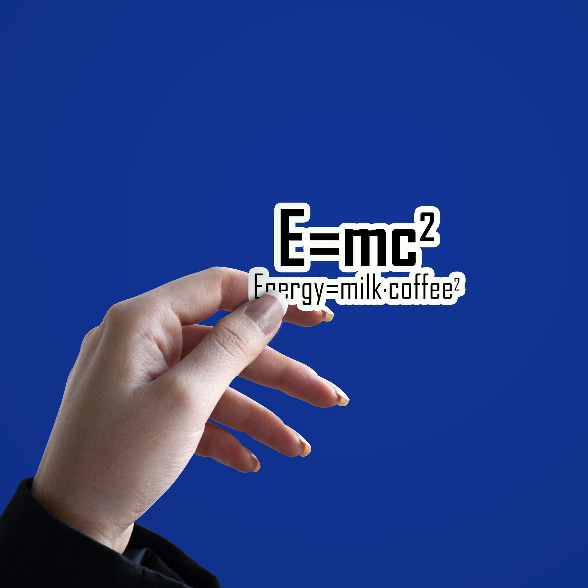 E=mc2 funny Sticker